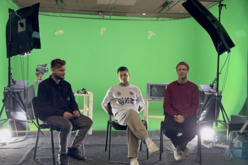 Студенты МГИК на съёмках документального фильма для телеканала Спас