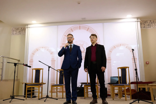 Выставка гусли Теория струн МГИК Дмитрий Парамонов электрогусли