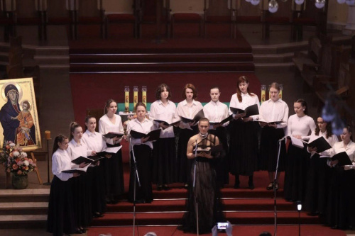 Студенты кафедры мюзикла МГИК выступили на XI Фестивале рождественских песнопений
