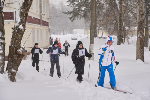 Лыжные гонки состоялись в институте культуры 